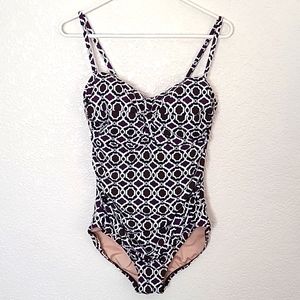 Lands End one piece swimsuit, size 12